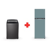 Front view with bundle